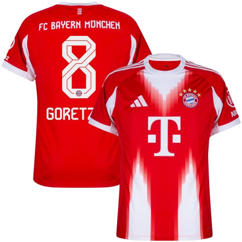 Bayern München Hemmatröja Goretzka 8 2025–2026 Bayern München Hemmatröja Goretzka 8 2025–2026
